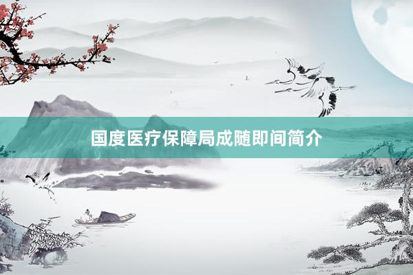 国度医疗保障局成随即间简介